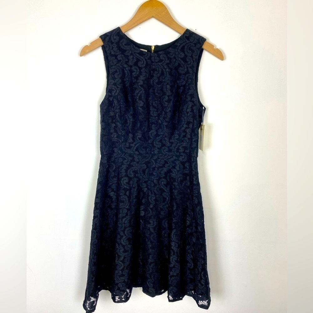 NWT Ali Ro Black Lace Cocktail Dress, Size 2, Little Black Dress, Sleeveless